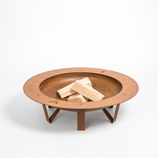  Keilbach Moon garden fire pit with grill - 3