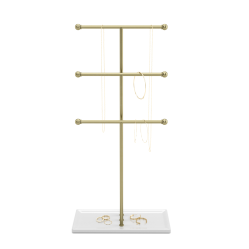 Stojak na biżuterię Umbra Trigem White-Brass