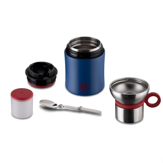 Pojemnik na lunch Casa Bugatti B BOTTLES Blue 500 ml - 3