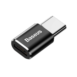 Adapter Baseus Micro USB do USB Type-C - czarny - 6