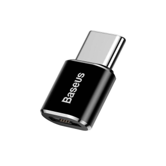 Adapter Baseus Micro USB do USB Type-C - czarny - 2