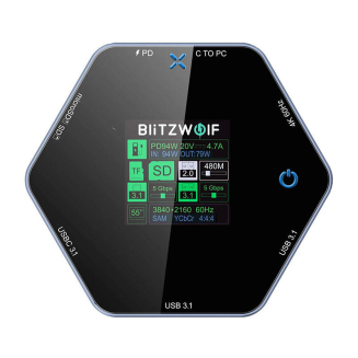 Stacja dokująca USB-C BLITZWOLF BW-TH16 8w1 - 2