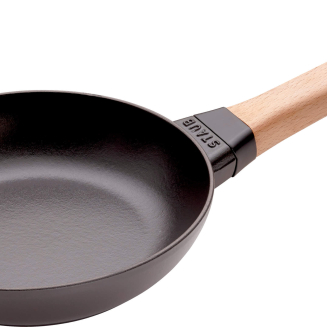  Cast iron frying pan with wooden handle Staub - 20 cm - 2