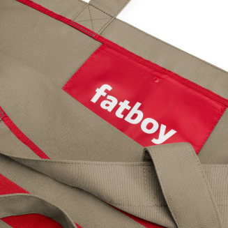  Fatboy Carry-Too-Much-Bag Taupe Gray Shopping Bag - 4