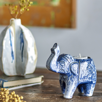 Świecznik Creative Collection Oliphant Blue - 4