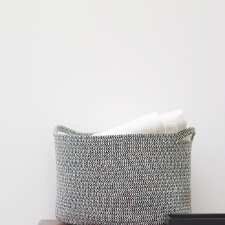  Aquanova Rena Black&white basket 27l - 2