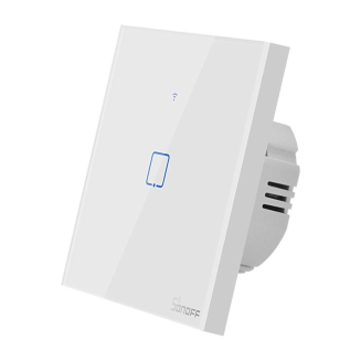 Dotykowy włącznik światła WiFi + RF 433 Sonoff T1 EU TX (1-kanałowy) - 4