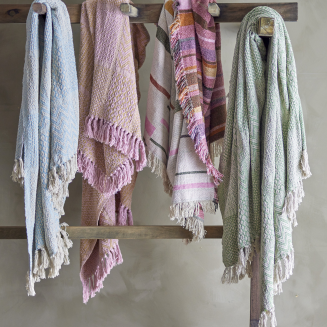 Koc Bloomingville Toscana Nature 130x160 cm - 5