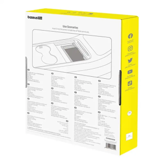 Pojemnik samochodowy BASEUS Tesla (szary) - 8