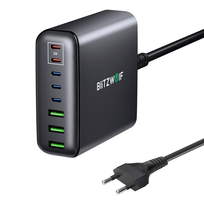  BLITZWOLF BW-S26 250W Wall Charger (Black)