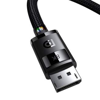 Kabel DP 8K do DP 8K Baseus High Definition 2m (czarny) - 5