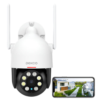 Kamera zewnętrzna WiFi DEKCO DC5L 2K QHD 166° - 2