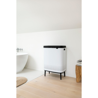  Brabantia Bo laundry basket 2x45l white - 6