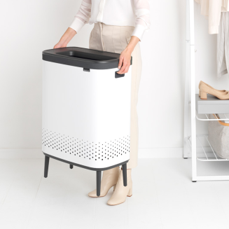 Kosz na pranie Brabantia Bo 2x45 l White - 10