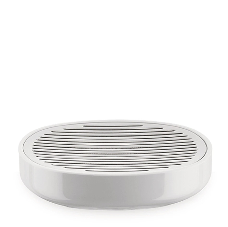 Alessi Birillo soap dish white