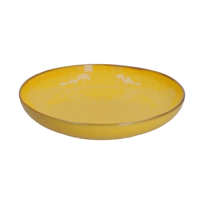  Rose&Tulipani | Set of 2 Concerto Ocra round bowls - Yellow, 30 cm