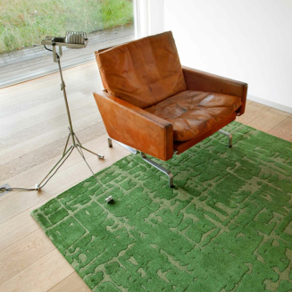 Okrągły dywan Louis de Poortere Structures Baobab Madagaskar Gold - 2