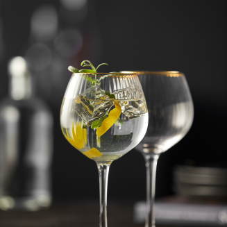 Kieliszki do ginu Lyngby Glas Palermo Gold 4 szt. - 13
