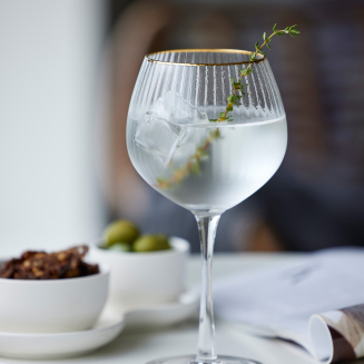  Lyngby Glass Palermo Gold gin glasses, 4 pcs. - 11