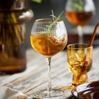  Lyngby Glass Palermo Gold gin glasses, 4 pcs. - 10