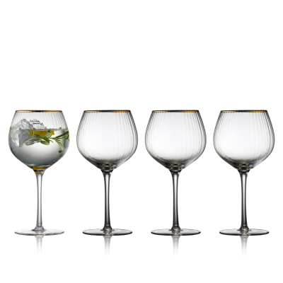 Kieliszki do ginu Lyngby Glas Palermo Gold 4 szt.