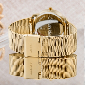 Zegarek Damski CALVIN KLEIN Iconic Mesh 25200034 + BOX - 7