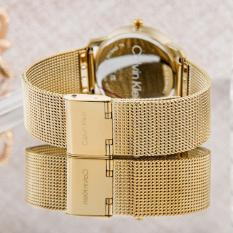 Zegarek Damski CALVIN KLEIN Iconic Mesh 25200034 + BOX - 7