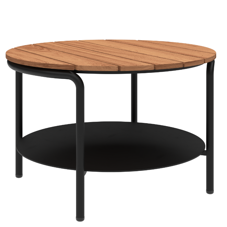 Stolik ogrodowy SACKit Patio Coffee Table Noir ∅70 cm