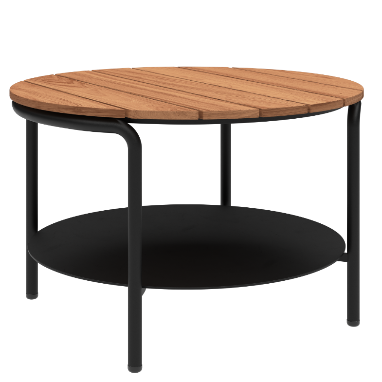 Stolik ogrodowy SACKit Patio Coffee Table Noir ∅70 cm