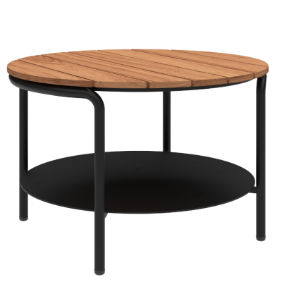 Stolik ogrodowy SACKit Patio Coffee Table Noir ∅70 cm
