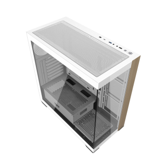 Obudowa komputerowa DARKFLASH DS900W bez wentylatorów (biała) - 2