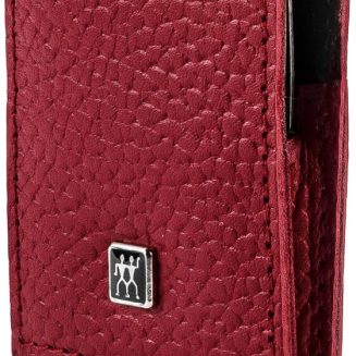 Zestaw do manicure Zwilling Classic Inox czerwone skórzane etui 3 elementy - 2