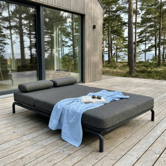 Łóżko ogrodowe SACKit Kirra Double Sunbed Noir - 3