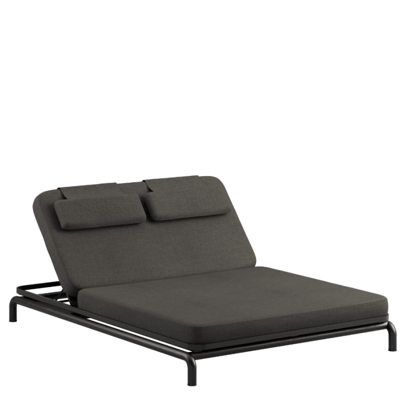 Łóżko ogrodowe SACKit Kirra Double Sunbed Noir