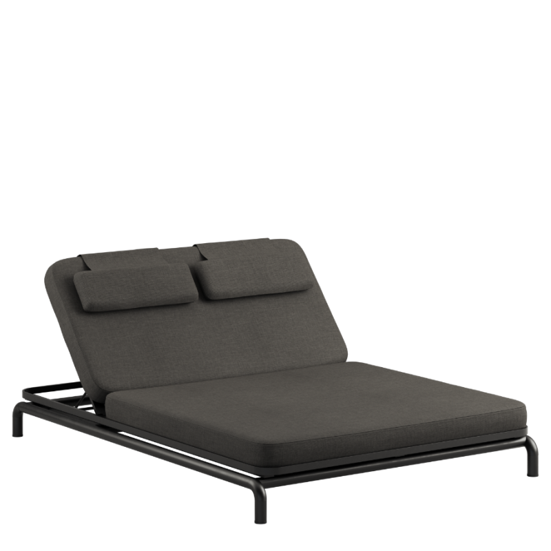 Łóżko ogrodowe SACKit Kirra Double Sunbed Noir