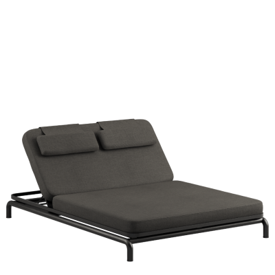Łóżko ogrodowe SACKit Kirra Double Sunbed Noir