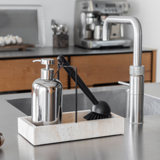 Dozownik do mydła Mette Ditmer Denmark Lotus Tall Chrome - 2