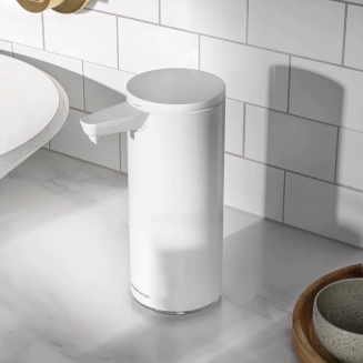 Dozownik bezdotykowy z akumulatorem Simplehuman 266 ml biały - 5