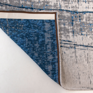 Okrągły dywan Louis de Poortere Mad Men Griff bronx azurite - 9