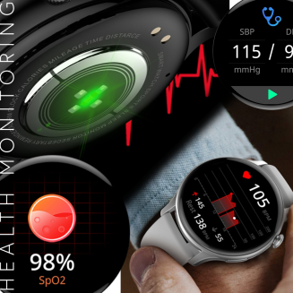 Smartwatch RUBICON RNCF10 Black SMARUB237 - 6