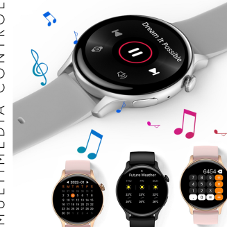 Smartwatch RUBICON RNCF10 Black SMARUB237 - 9