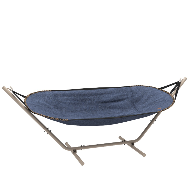 Hamak ze stojakiem taupe SACKit Cobana Hammock Alu Kirra Indigo