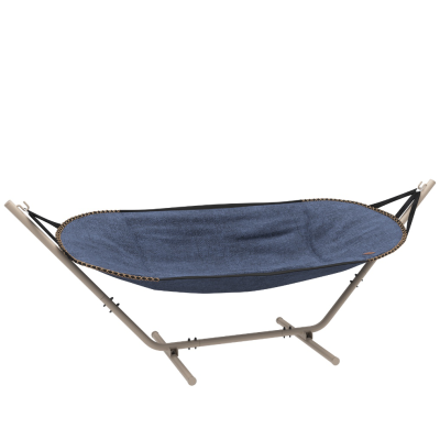 Hamak ze stojakiem taupe SACKit Cobana Hammock Alu Kirra Indigo