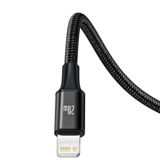 Kabel BASEUS Rapid Series USB-A-micro USB/Lightning/USB-C 1.5m (czarny) - 3