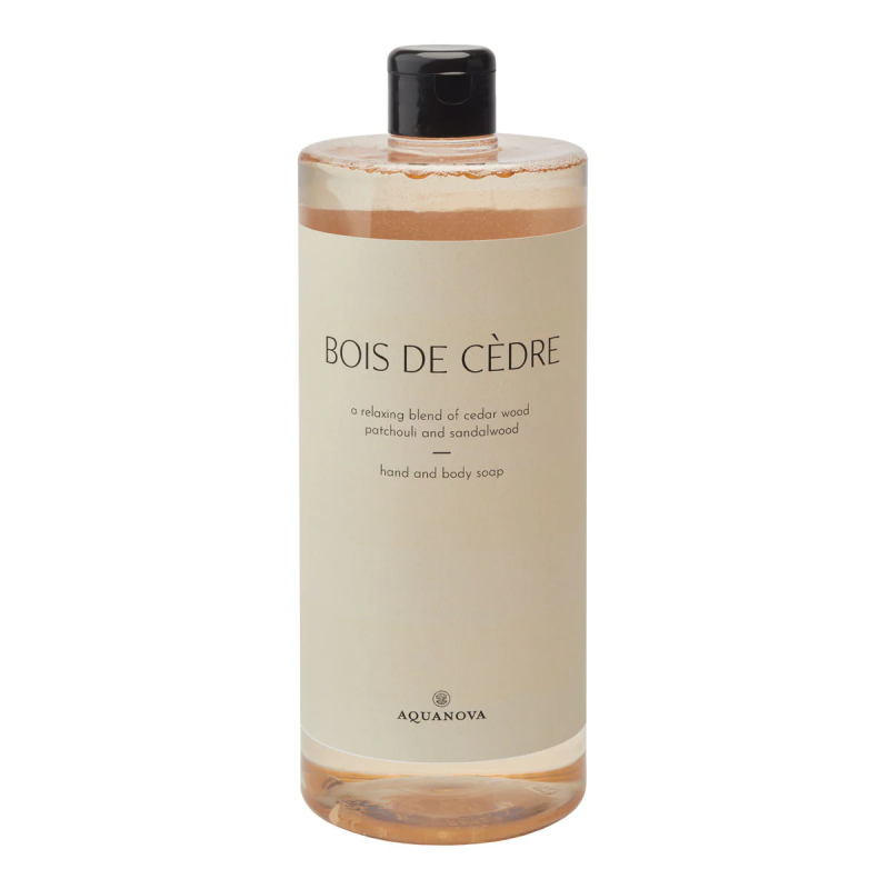 Mydło w płynie Aquanova Paris Bois De Cèdre 1000 ml