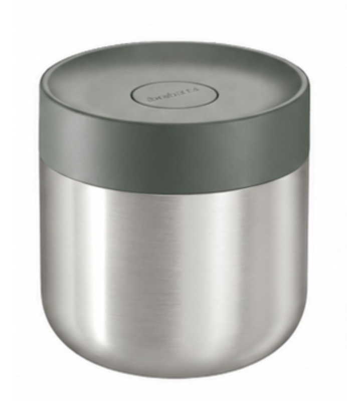 Izolowany pojemnik na żywność BergHOFF Nomad Nommie Steel & Khaki 0.35 l