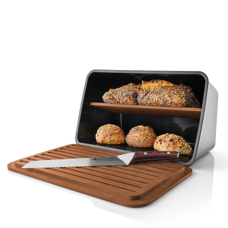  Eva Solo Nordic Kitchen Bread Box with Chopping Board