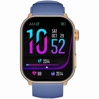 Smartwatch Damski GRAVITY GT28-8 Pasek + Bransoleta Różowe złoto Granatowy - 5