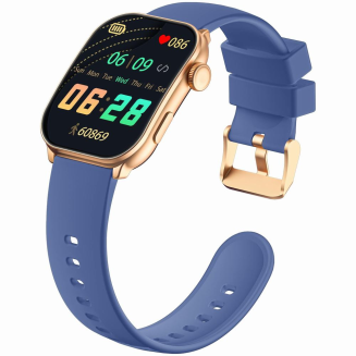 Smartwatch Damski GRAVITY GT28-8 Pasek + Bransoleta Różowe złoto Granatowy - 7