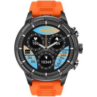 Smartwatch Gravity Czarny Pasek + Bransoleta GT41-4 - 7